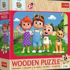 Puzzle drewniane Cocomelon 24 el. Wesoły Cocomelon