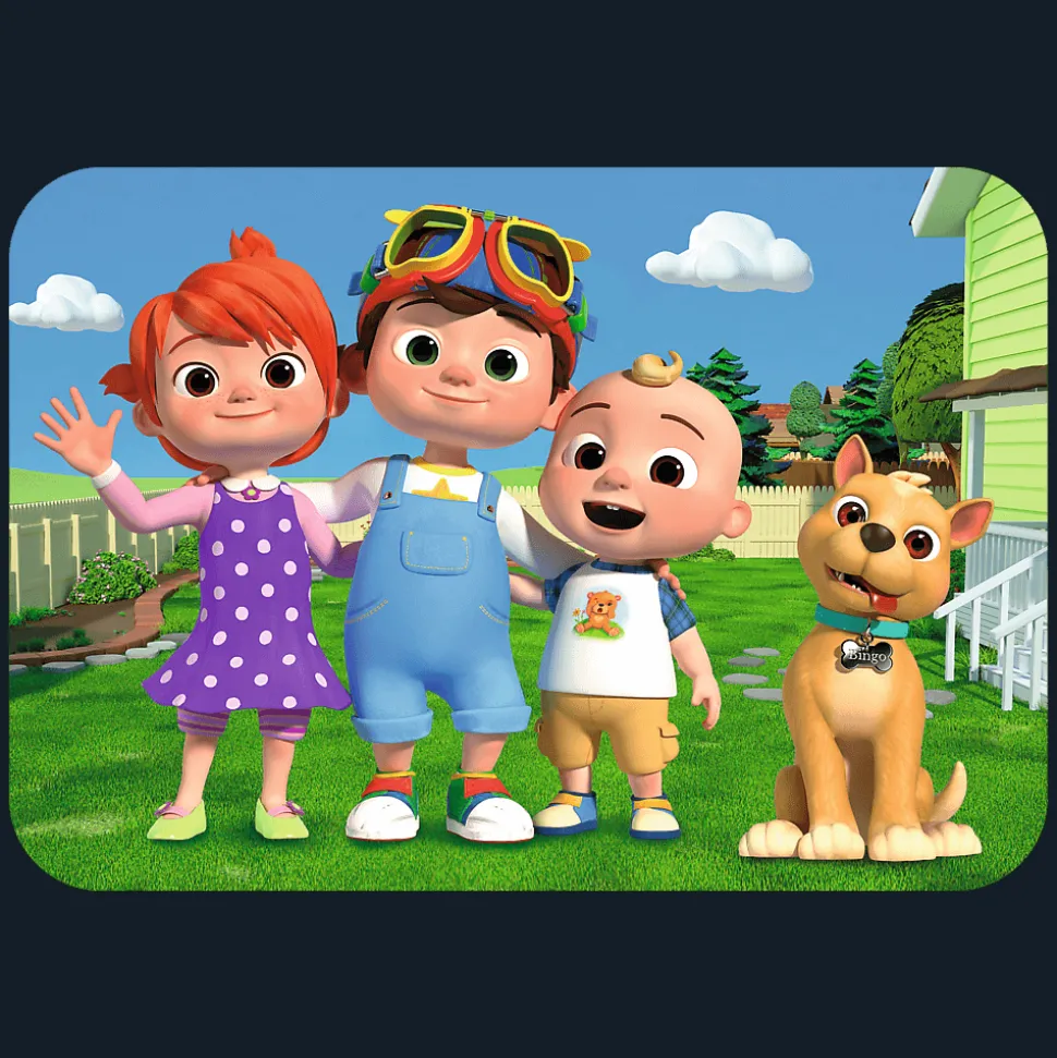 Puzzle drewniane Cocomelon 24 el. Wesoły Cocomelon