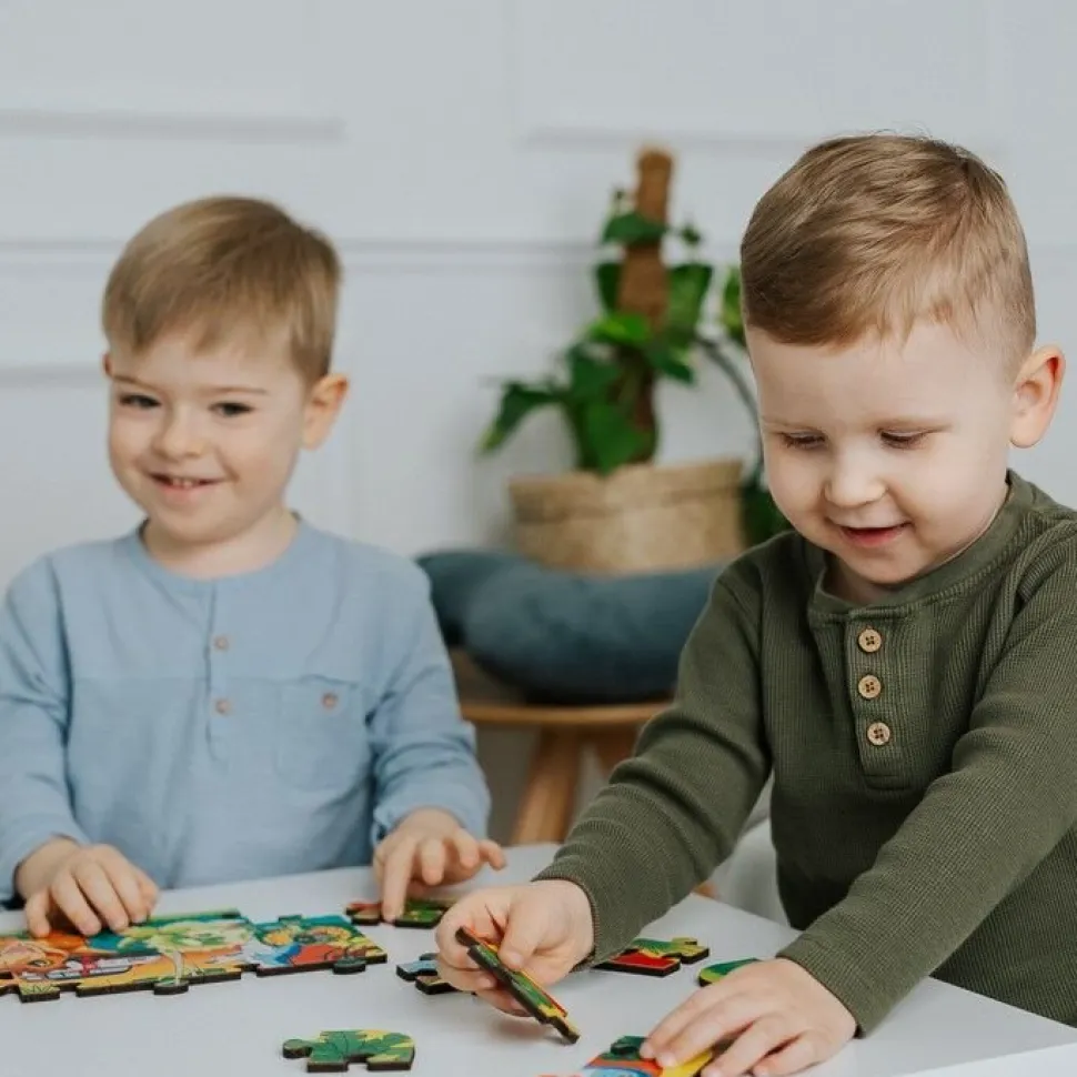 Puzzle drewniane Cocomelon 24 el. Wesoły Cocomelon