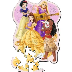 Puzzle drewniane Disney 50 el. Urocze Księżniczki