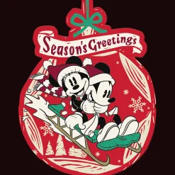 Puzzle drewniane Disney 160 el. XMAS Świąteczna przygoda Mickey i Minni