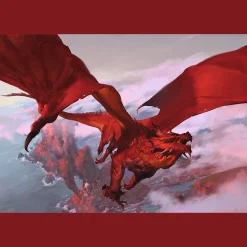 Puzzle drewniane Dungeons & Dragons 501 el. Starożytny czerwony smok