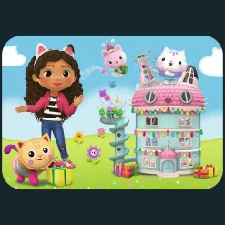 Puzzle drewniane Koci Domek Gabi 24 el. Wesoła Gabby i przyjaciele