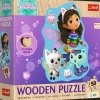 Puzzle drewniane Koci Domek Gabi 50 el. Wesoła Gabby