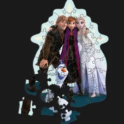 Puzzle drewniane Kraina Lodu 50 el. Ulubiona Kraina Lodu