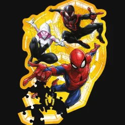 Puzzle drewniane Marvel 50 el. Spider-Man gotowy w akcji