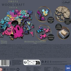 Puzzle drewniane Mickey Mouse 505 el. Kultowa Myszka Mickey