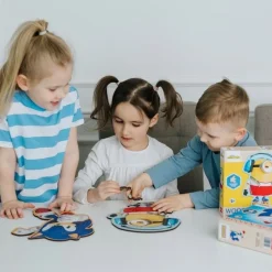 Puzzle drewniane Minionki 50 el. Szalony Minionek