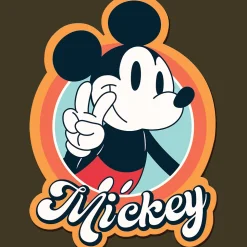 Puzzle drewniane Myszka Mickey 160 el. Retro Myszka Mickey