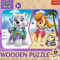 Puzzle drewniane Psi Patrol 24 el. Dziewczęcy Psi Patrol