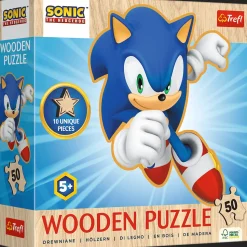 Puzzle drewniane Sonic 50 el. Radosny Sonic