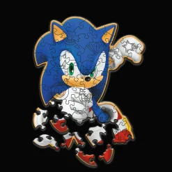 Puzzle drewniane Sonic 50 el. Radosny Sonic