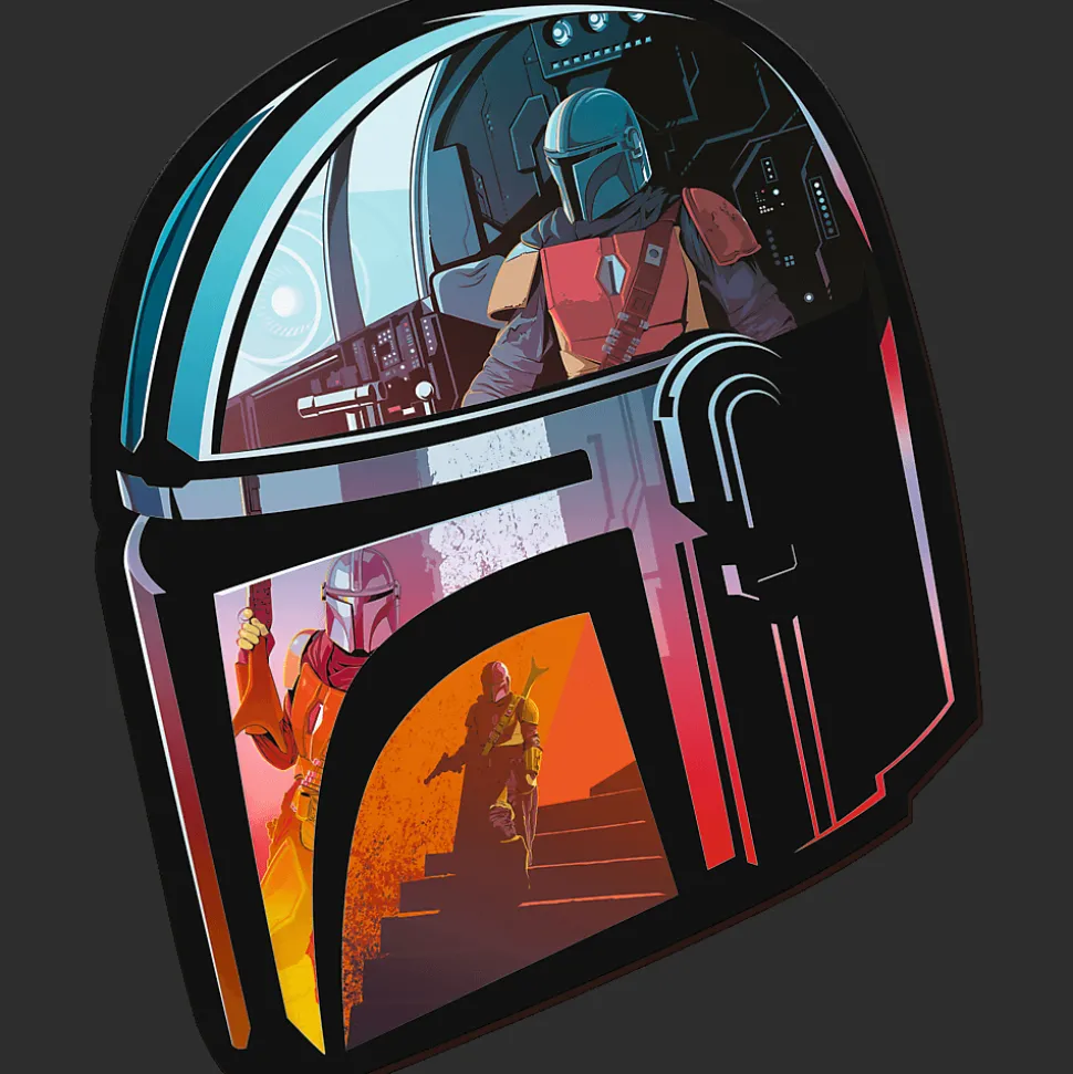 Puzzle drewniane Star Wars 160 el. The Mandalorian