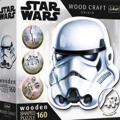 Puzzle drewniane Star Wars 160 el. Hełm Szturmowca