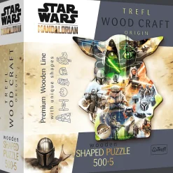 Puzzle drewniane Star Wars 505 el. Tajemniczy Grogu