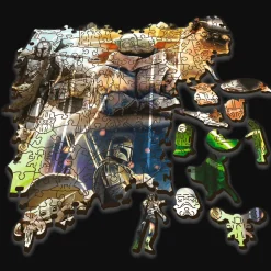 Puzzle drewniane Star Wars 505 el. Tajemniczy Grogu