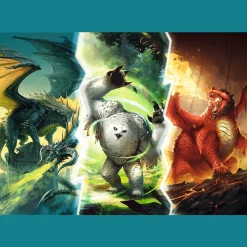 Puzzle Dungeons & Dragons 1000 el. Legendarne potwory z Faerûn