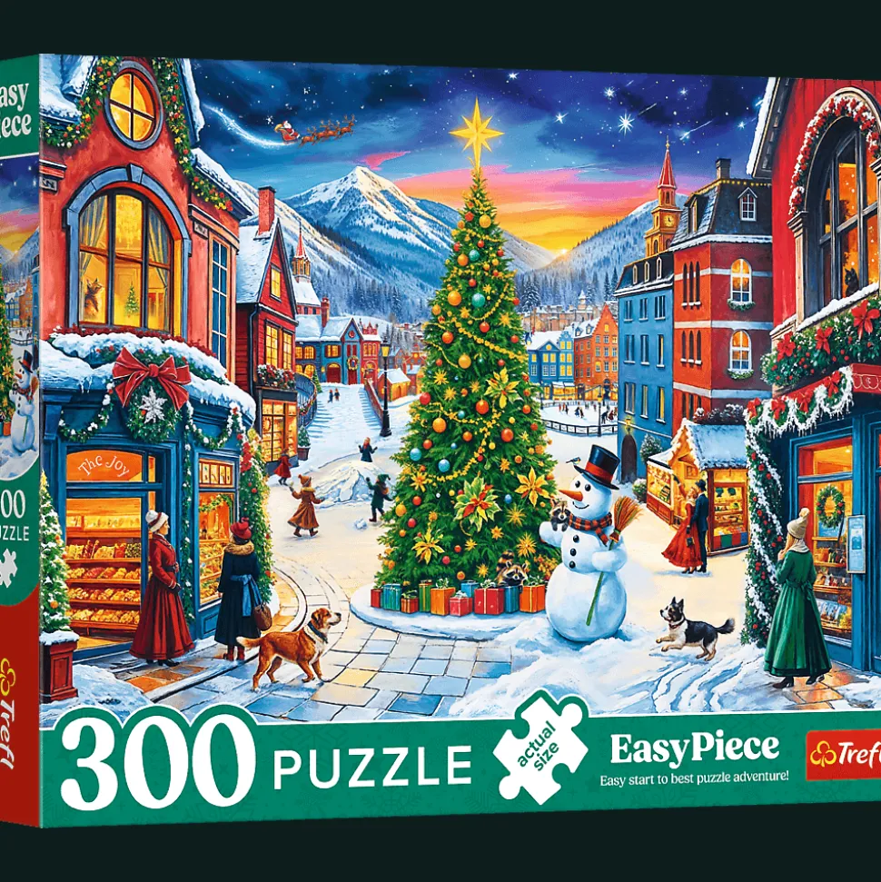 Puzzle EasyPiece 300 el. Świąteczne miasteczko