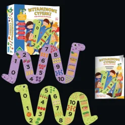 Puzzle edukacyjne dla grupy Witaminowe cyferki, Rodzina Treflików