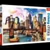 Puzzle Funny Cities 1000 el. Koty w Nowym Jorku