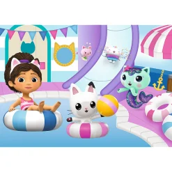 Puzzle Gabby's Dollhouse 60 el. Gabby na basenie