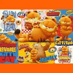 Puzzle Garfielda 1000 el. Przygody Garfielda
