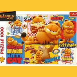Puzzle Garfielda 1000 el. Przygody Garfielda