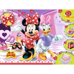 Puzzle Glitter Disney Minnie 100 el. Minnie i błyskotki