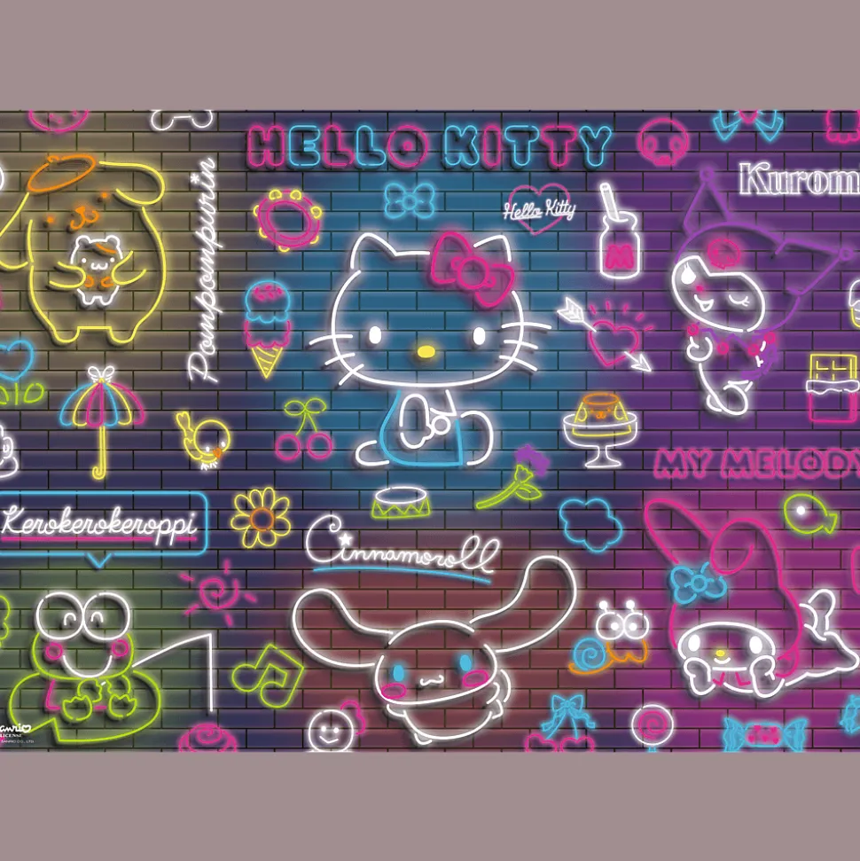 Puzzle Hello Kitty 500 el. Neon Hello Kitty