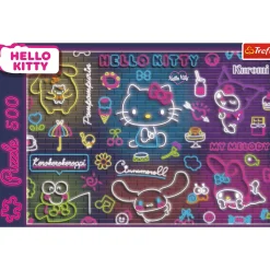 Puzzle Hello Kitty 500 el. Neon Hello Kitty