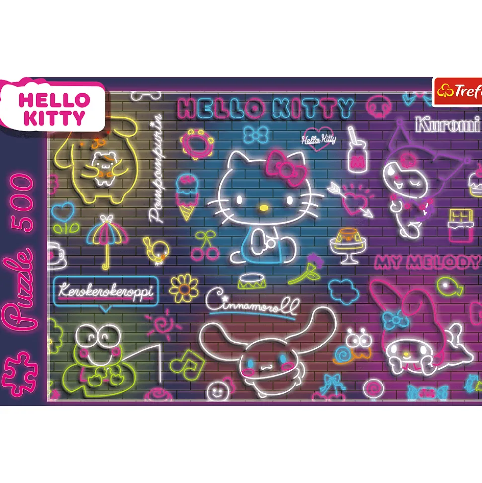 Puzzle Hello Kitty 500 el. Neon Hello Kitty