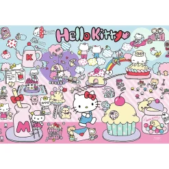 Puzzle Hello Kitty 300 el. Poznaj świat Hello Kitty