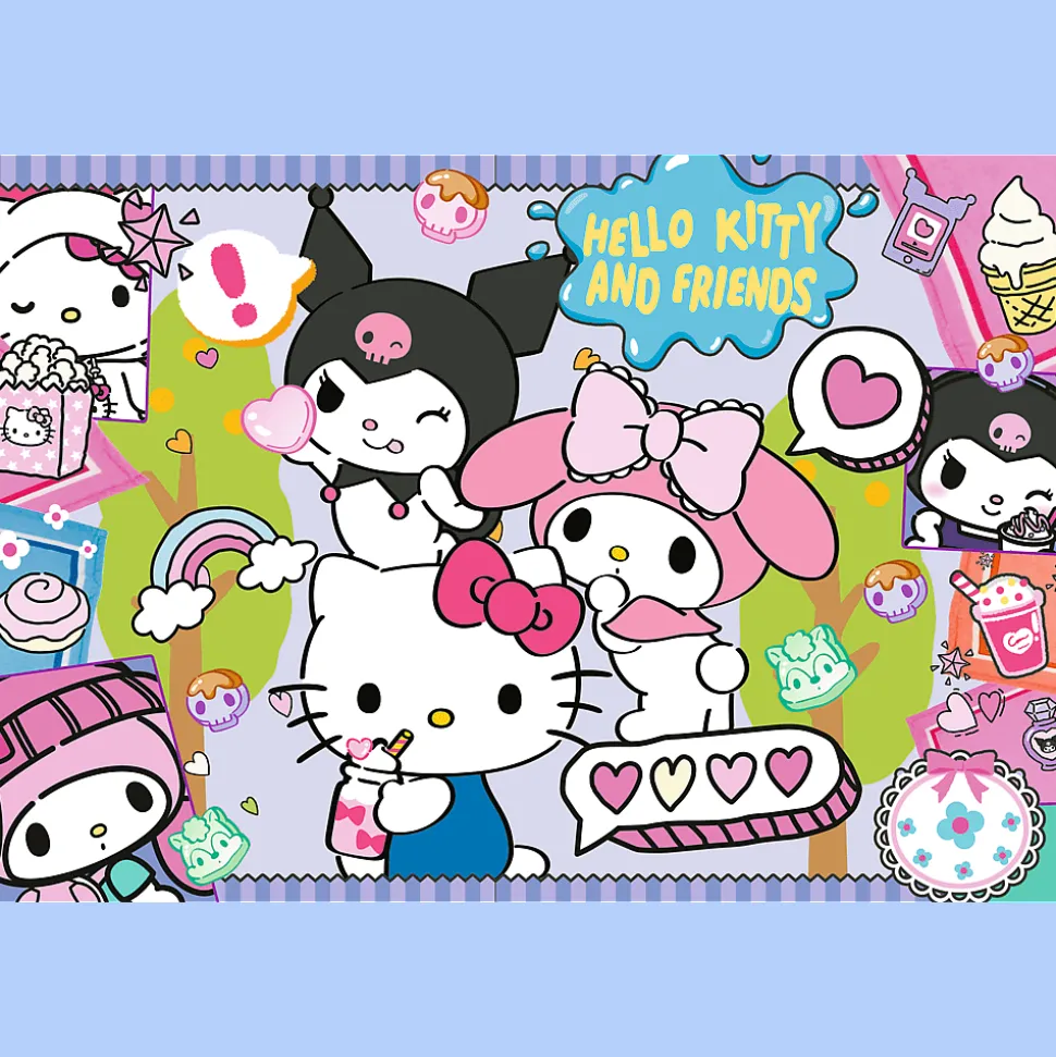 Puzzle Hello Kitty 300 el. Szalone trio