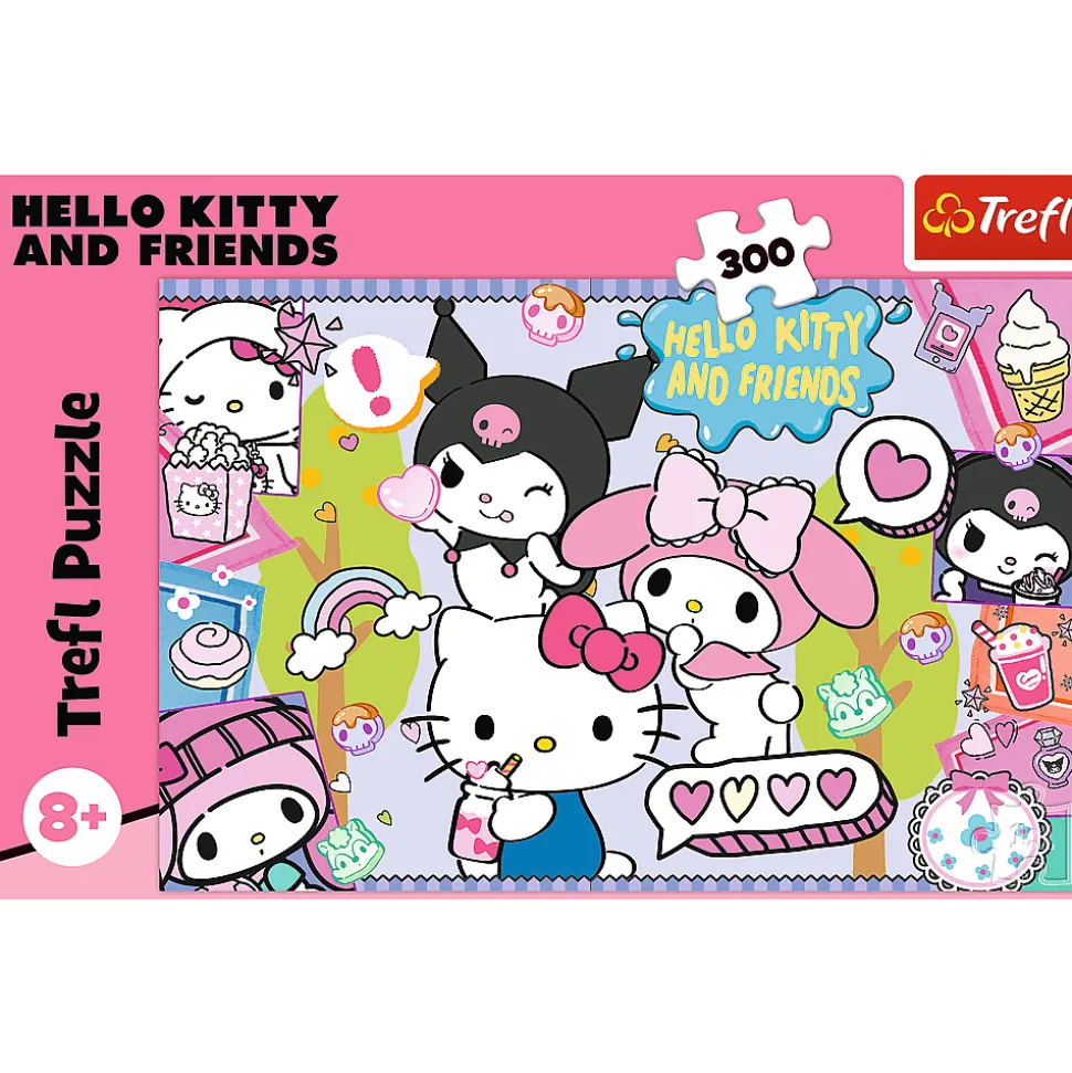 Puzzle Hello Kitty 300 el. Szalone trio