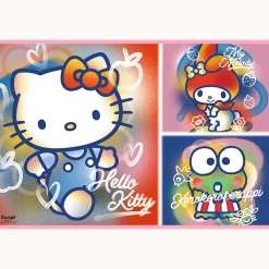 Puzzle Hello Kitty 2 x 200 el. Hello Kitty i przyjaciele