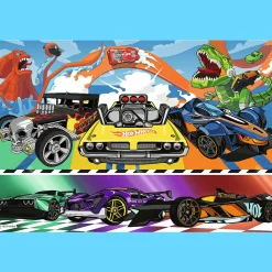 Puzzle Hot Wheels 100 el. Pedzące samochody