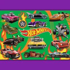 Puzzle Hot Wheels 4 x 250 el. Wyścigowe auta