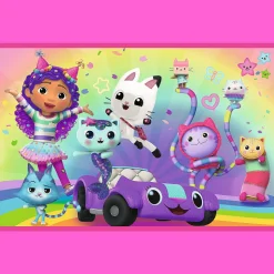 Puzzle Koci Domek Gabi 2 x 24 el. Zabawy z Gabby