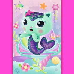 Puzzle Koci Domek Gabi 3 x 50 el. Poznajcie Gabby i kotki