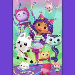 Puzzle Koci Domek Gabi 3 x 80 el. Kolorowe dni Gabby