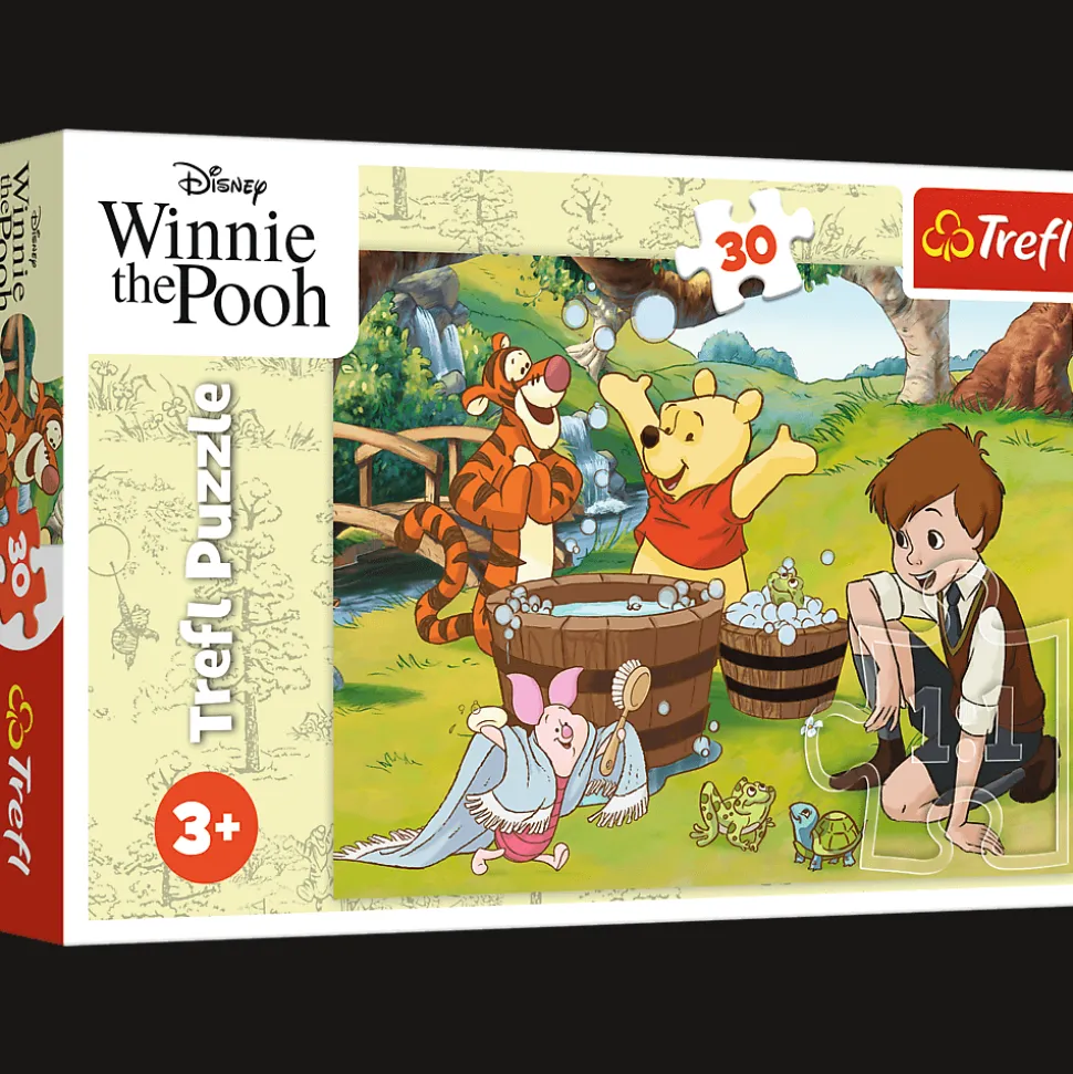 Puzzle Kubuś Puchatek 30 el. Dzień z Puchatkiem