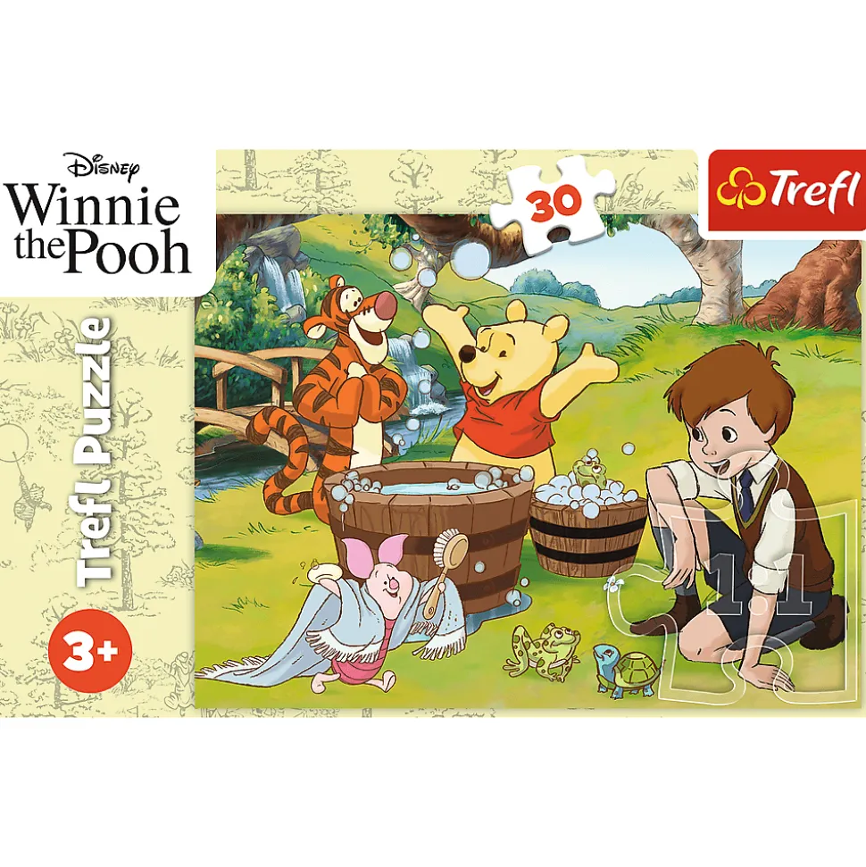 Puzzle Kubuś Puchatek 30 el. Dzień z Puchatkiem
