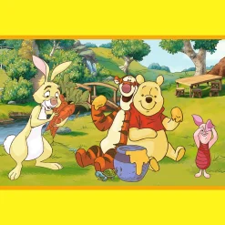 Puzzle Kubuś Puchatek 2 x 24 el. Dzień w ogrodzie