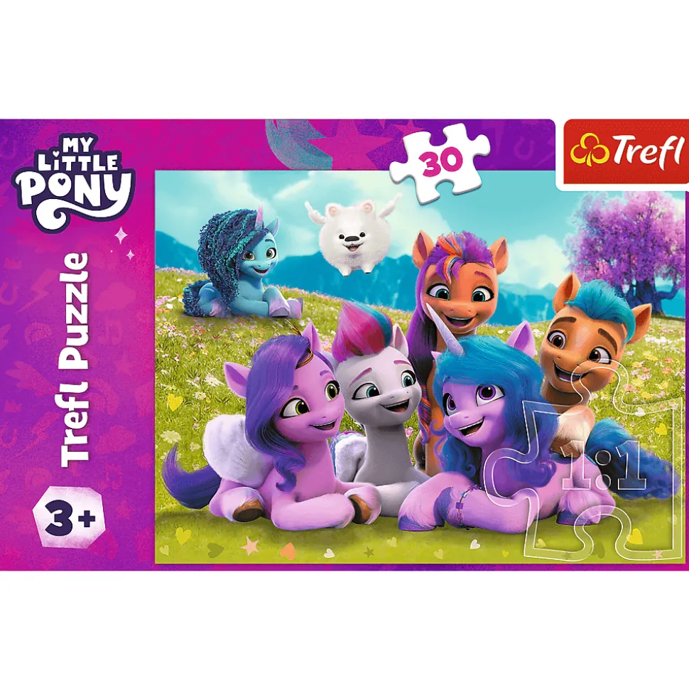 Puzzle Kucyki Pony 30 el. Przyjacielskie Koniki Pony