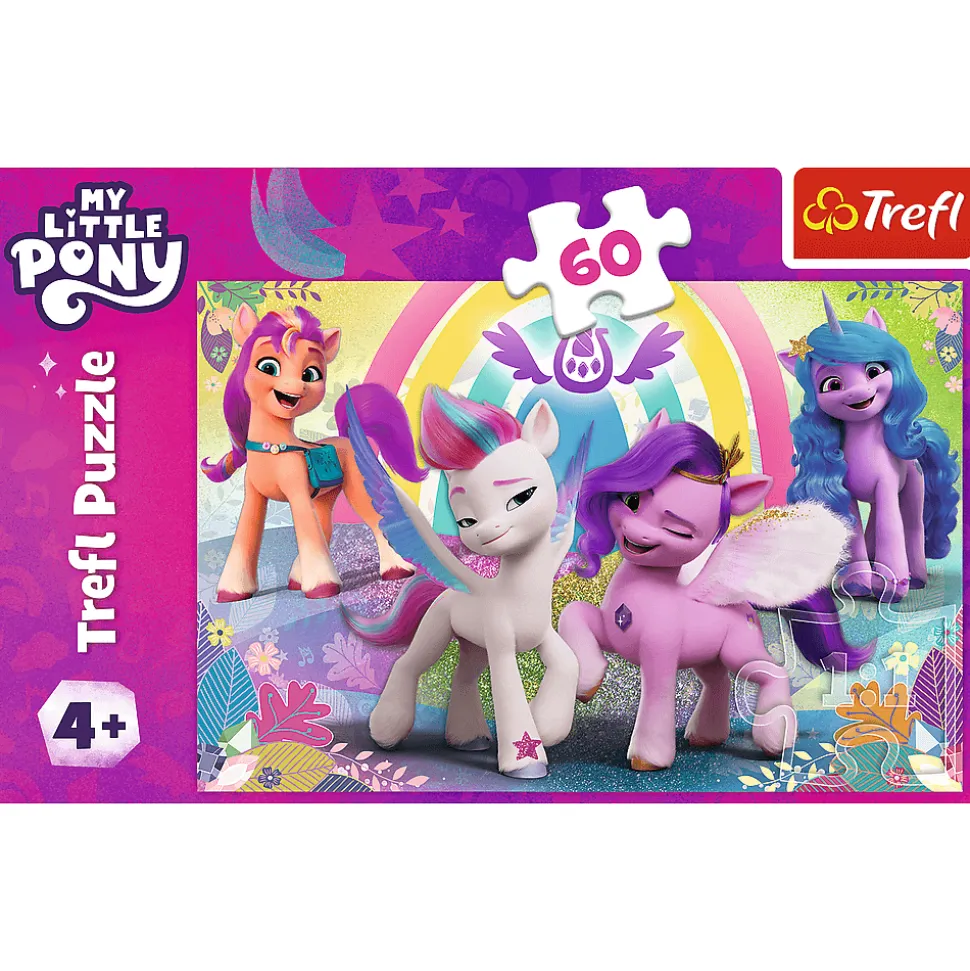 Puzzle Kucyki Pony 60 el. W świecie przyjaźni