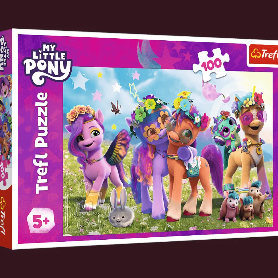 Puzzle Kucyki Pony 100 el. Zabawne Kucyki