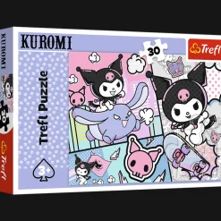 Puzzle Kuromi 30 el. Zabawy z Kuromi