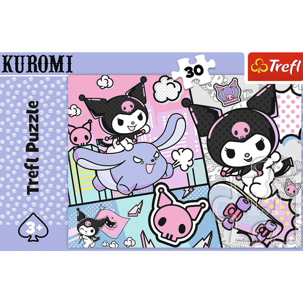 Puzzle Kuromi 30 el. Zabawy z Kuromi