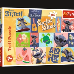 Puzzle Lilo & Stitch 200 el. Hawajskie przygody