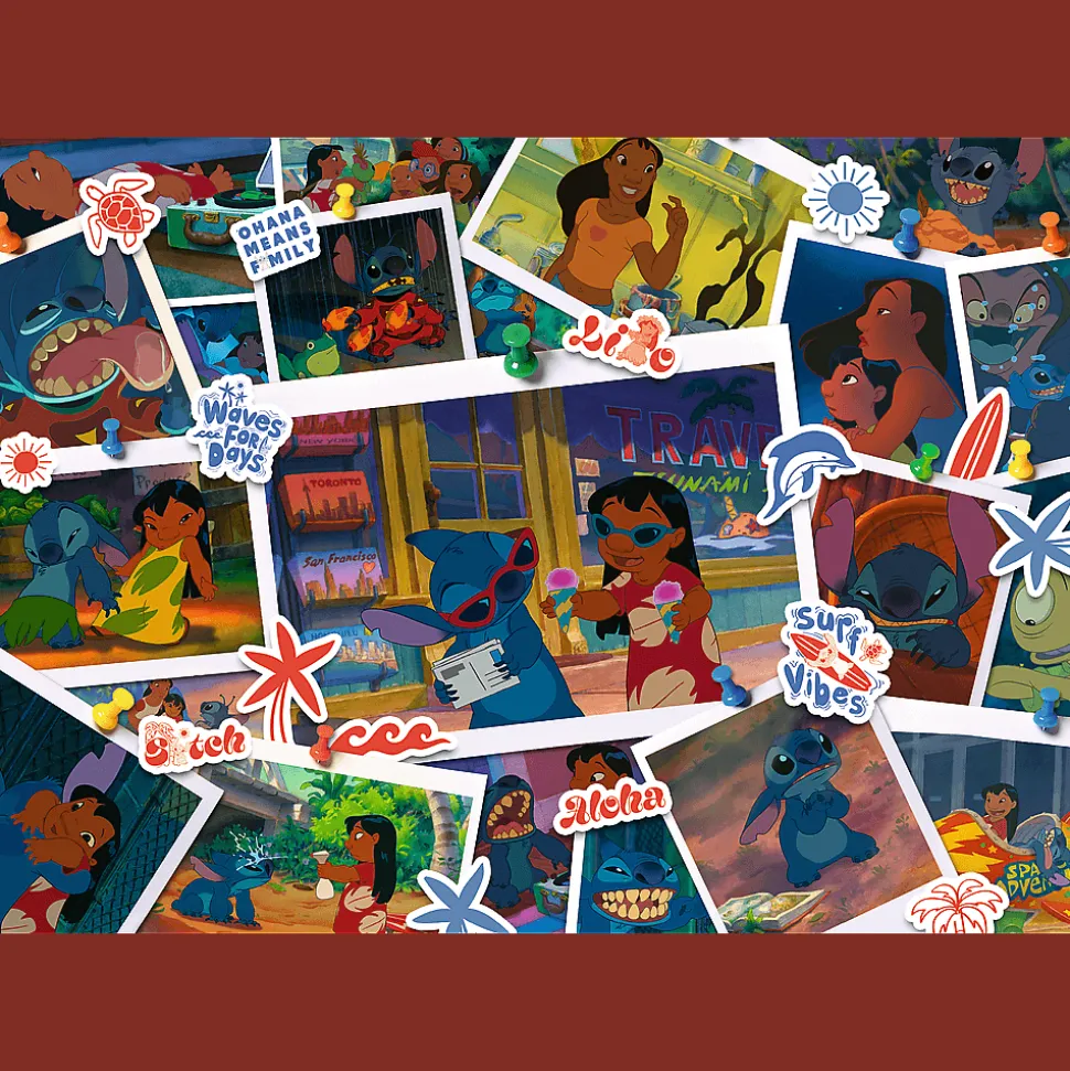 Puzzle Lilo & Stitch 1000 el. Lilo i Stitch na wakacjach